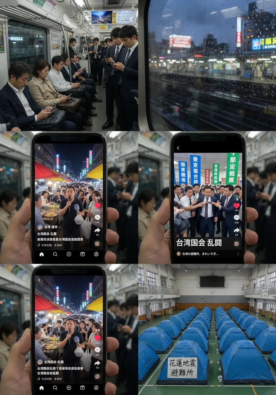 議場衝突與政治對照